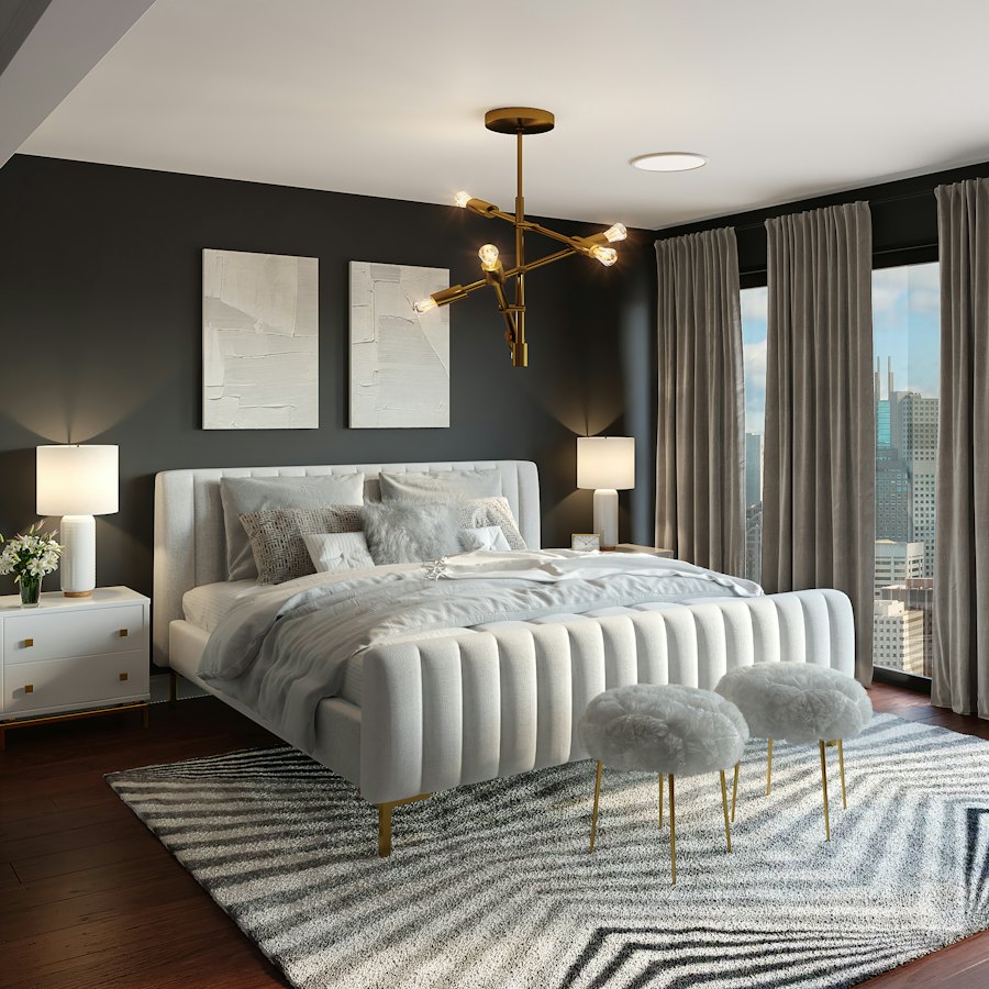 Aino Upholstered Bed