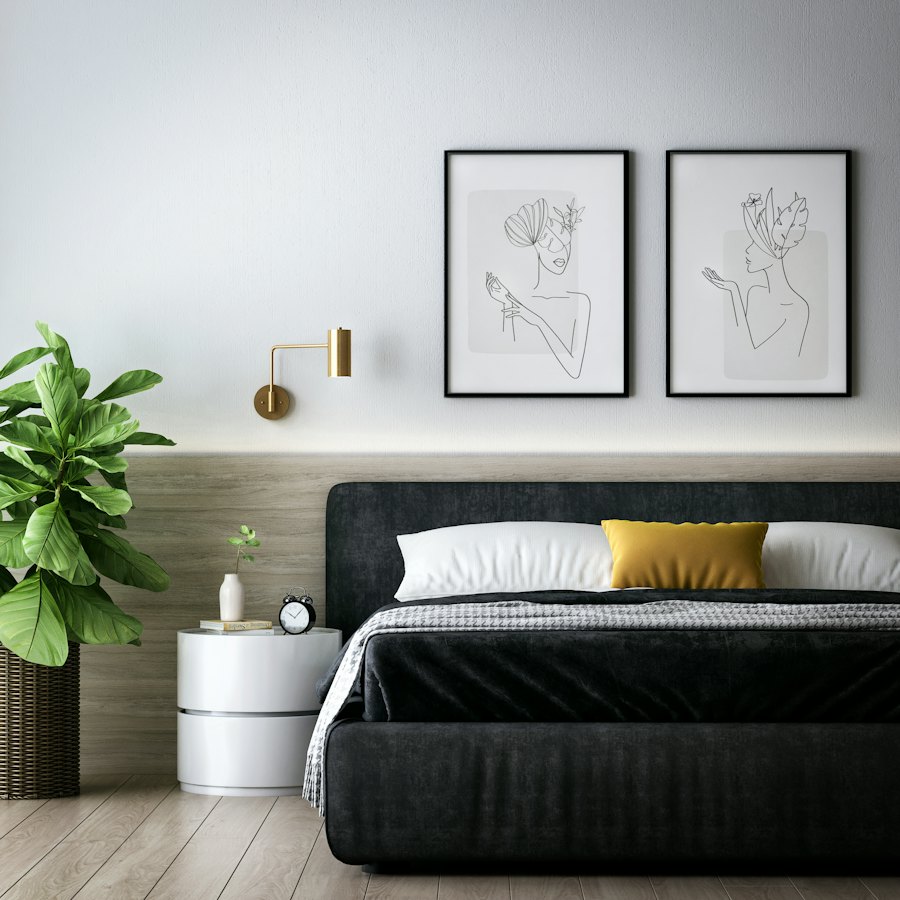 Pia Upholstered Bed