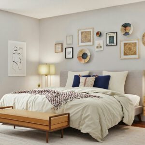 Stina Bed with Bench